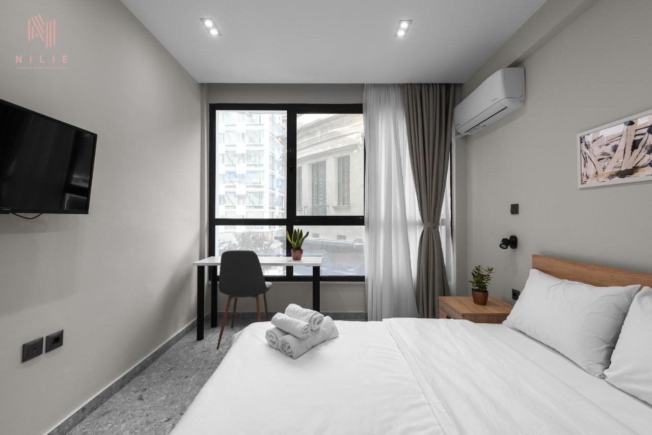 Апартаменты Timesquare, Nilie Hospitality Mgmt Салоники Экстерьер фото